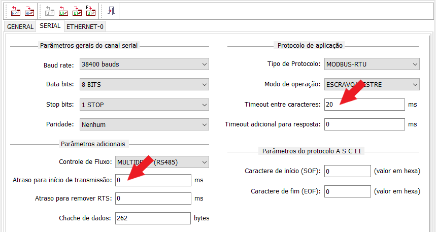 faq rs485 escravo